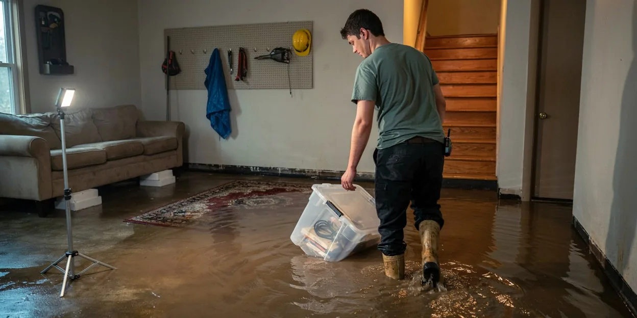 Water damage restoration in San Bernardino, CA